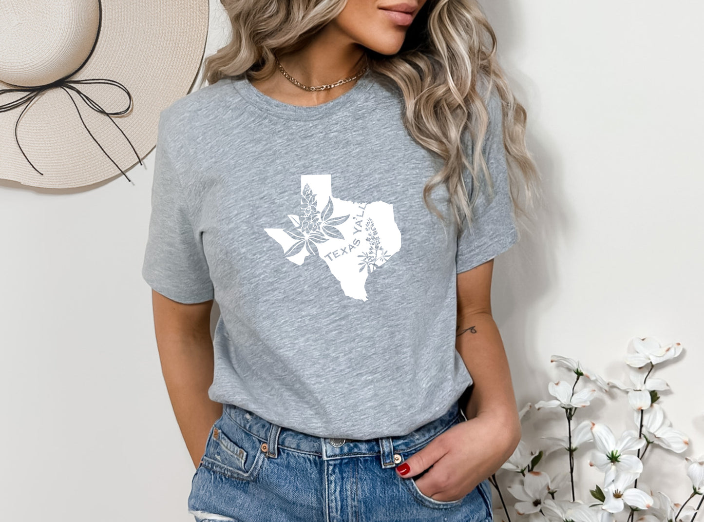 Blue Bonnets of Texas Tee