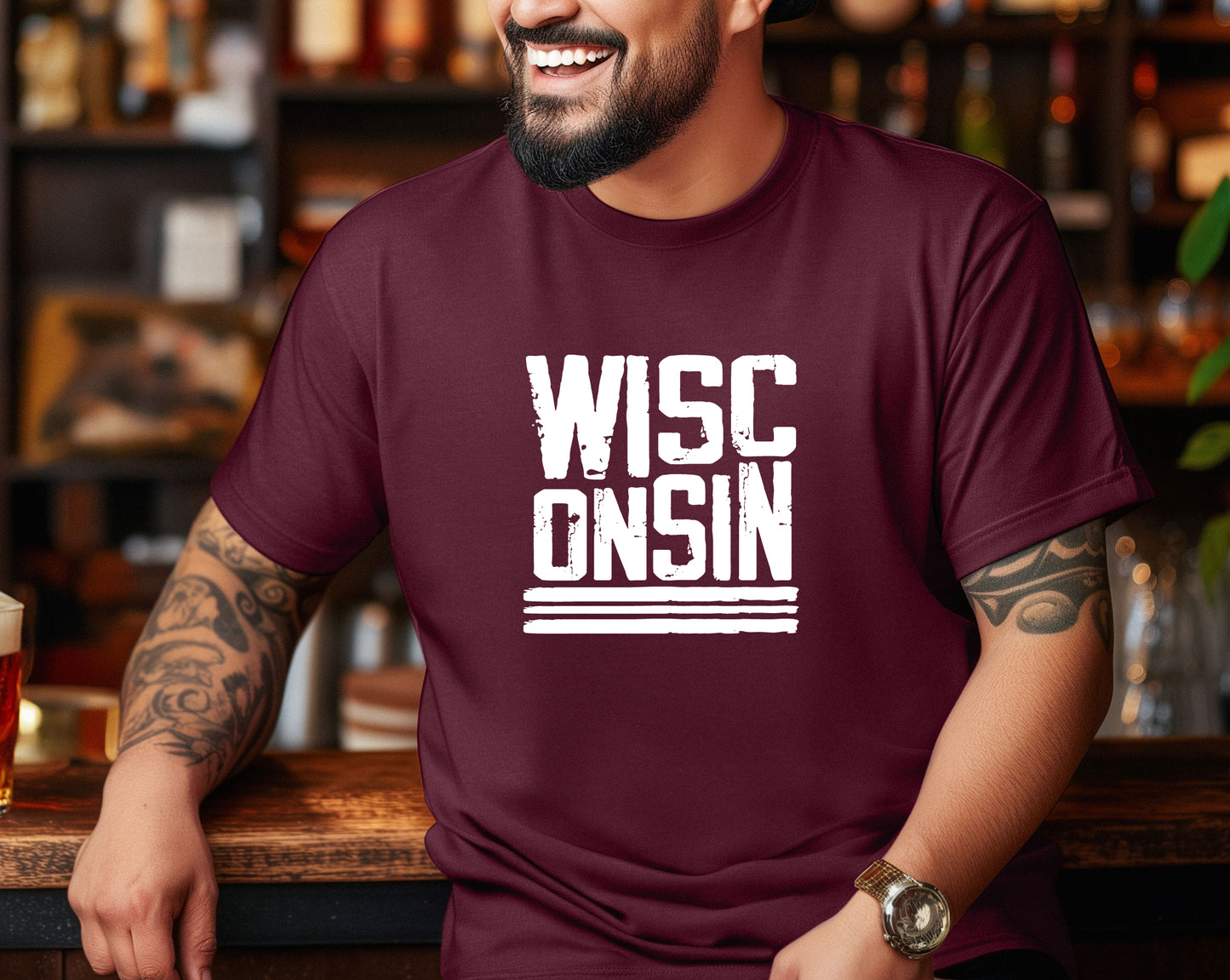 Wisconsin Men's Tee