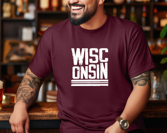Wisc-onsin Men's Tee