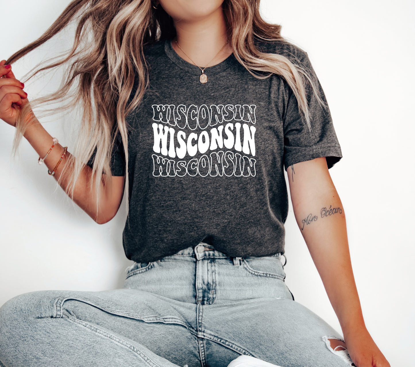 Wisconsin Retro Tee