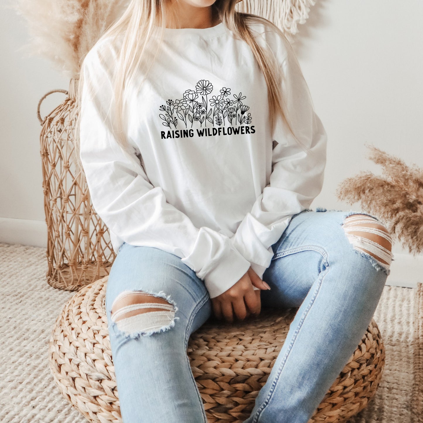 Raising Wildflowers Long Sleeve Tee
