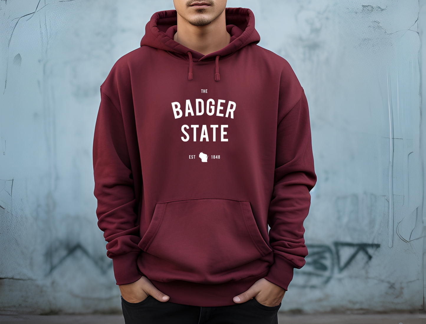 Badger State Men's Hoodie
