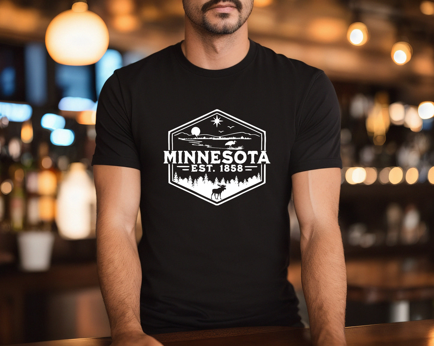Minnesota 1858 Men's Graphic Tee