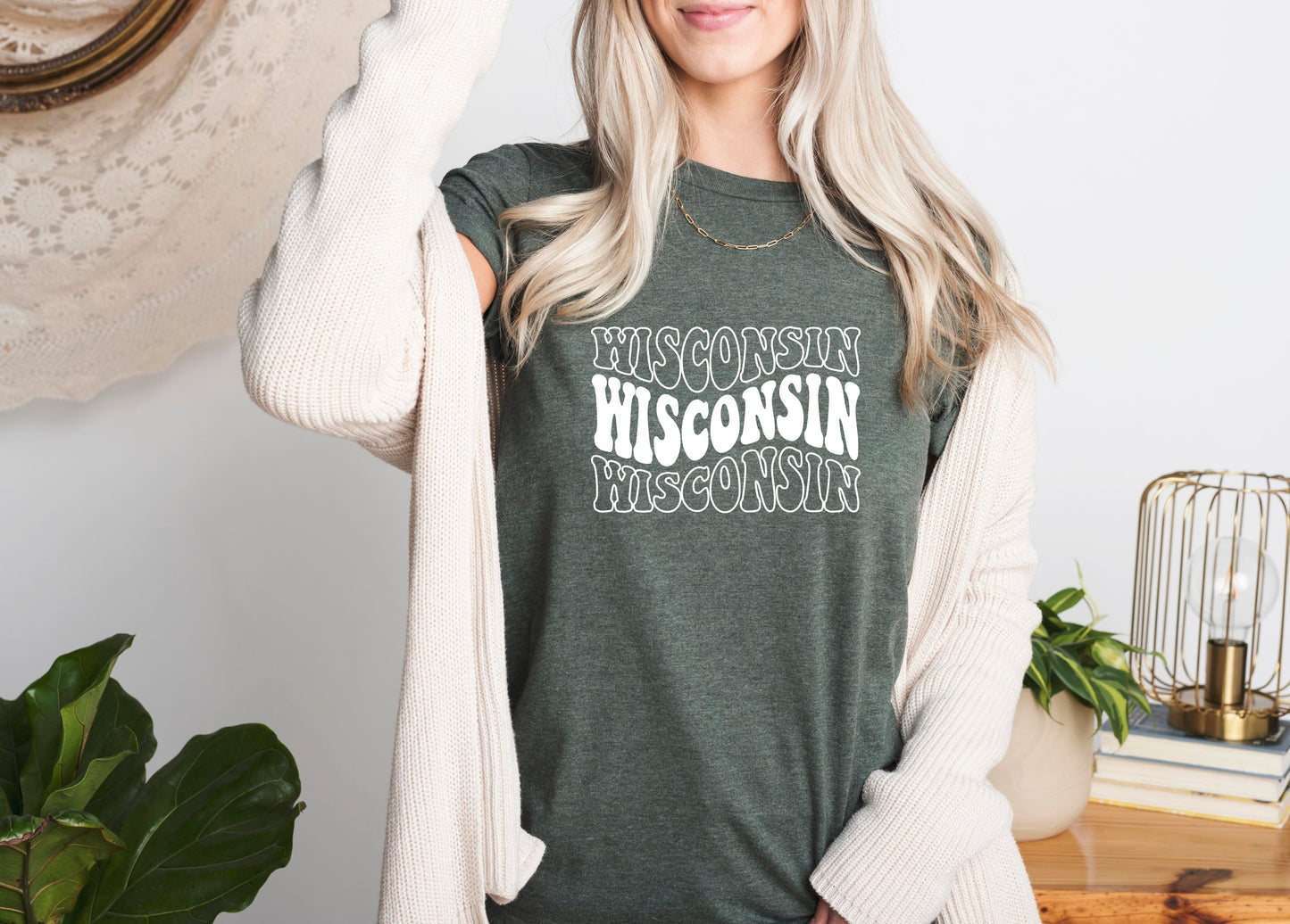 Wisconsin Retro Tee