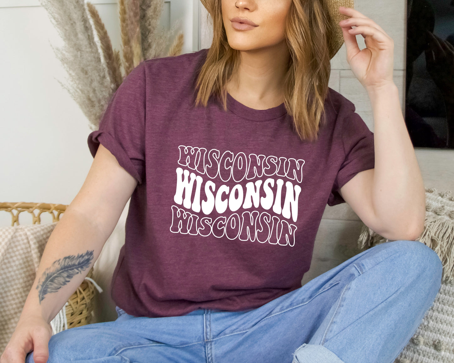 Wisconsin Retro Tee