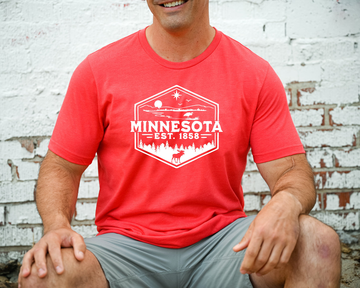 Minnesota 1858 Men's Graphic Tee