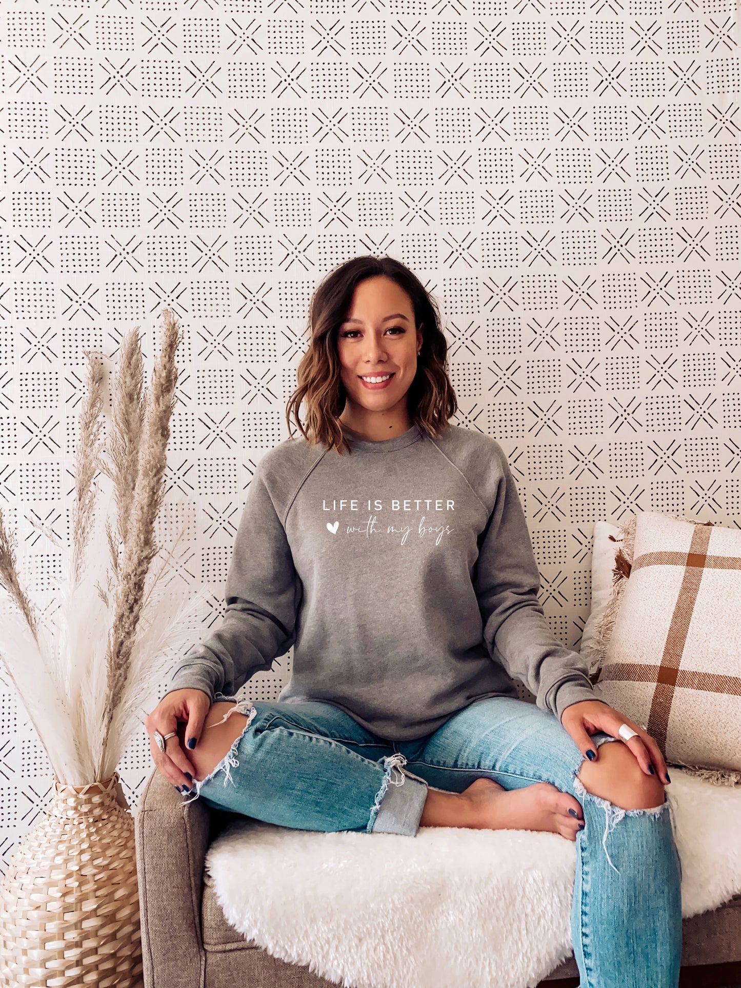 Life Is Better With My Boys Crew