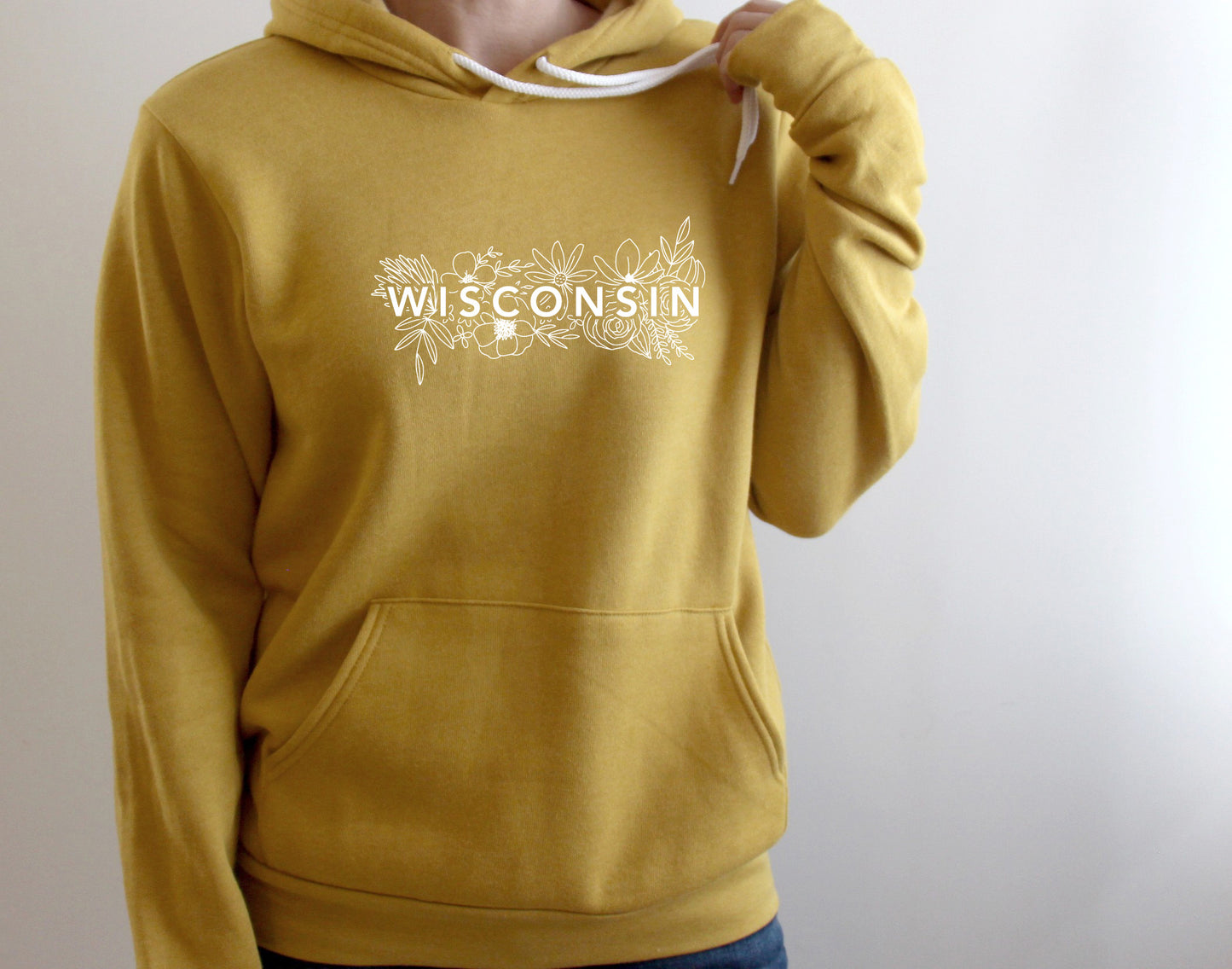 Wisconsin Flowers Hoodie