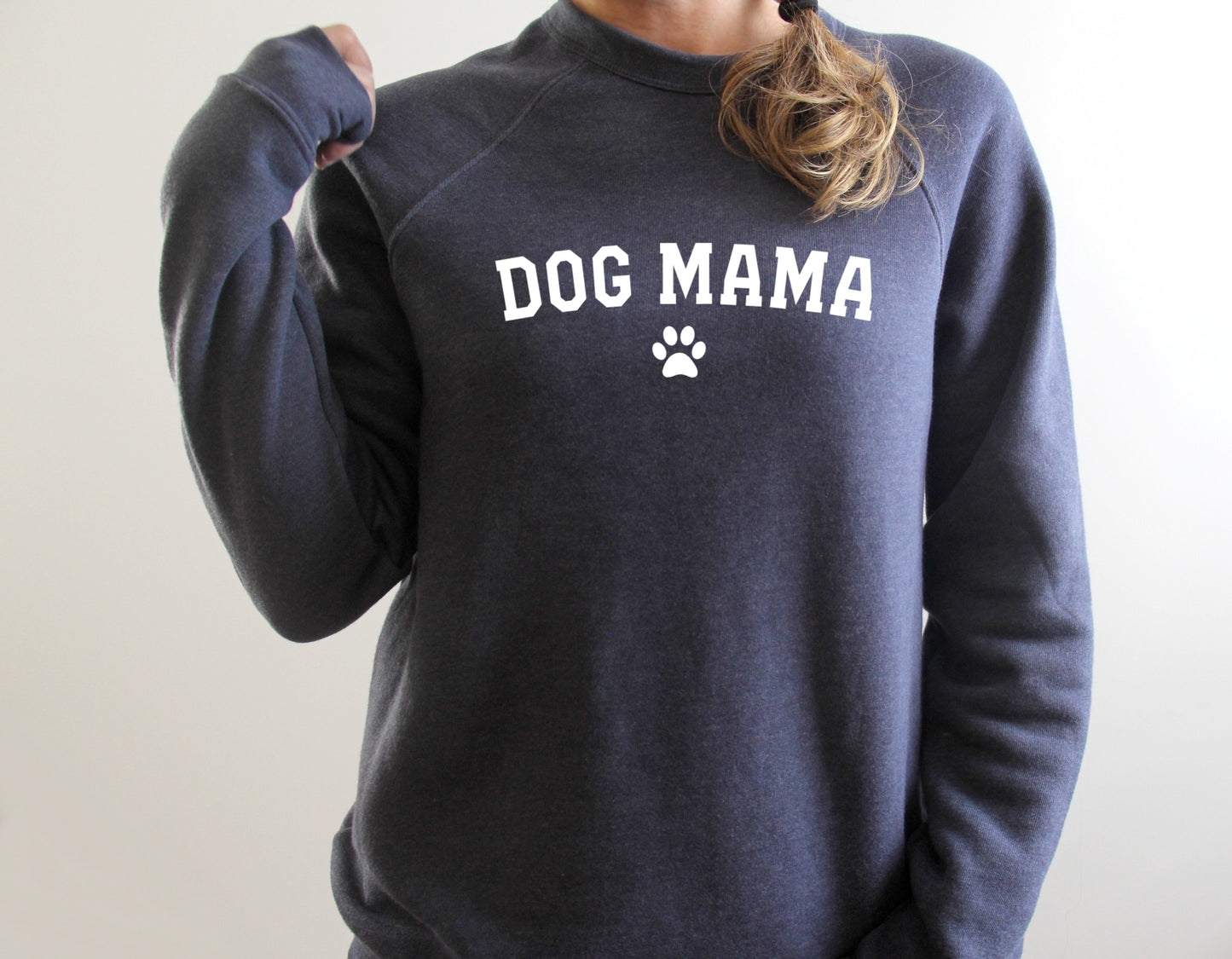 Dog Mama Fleece Crewneck