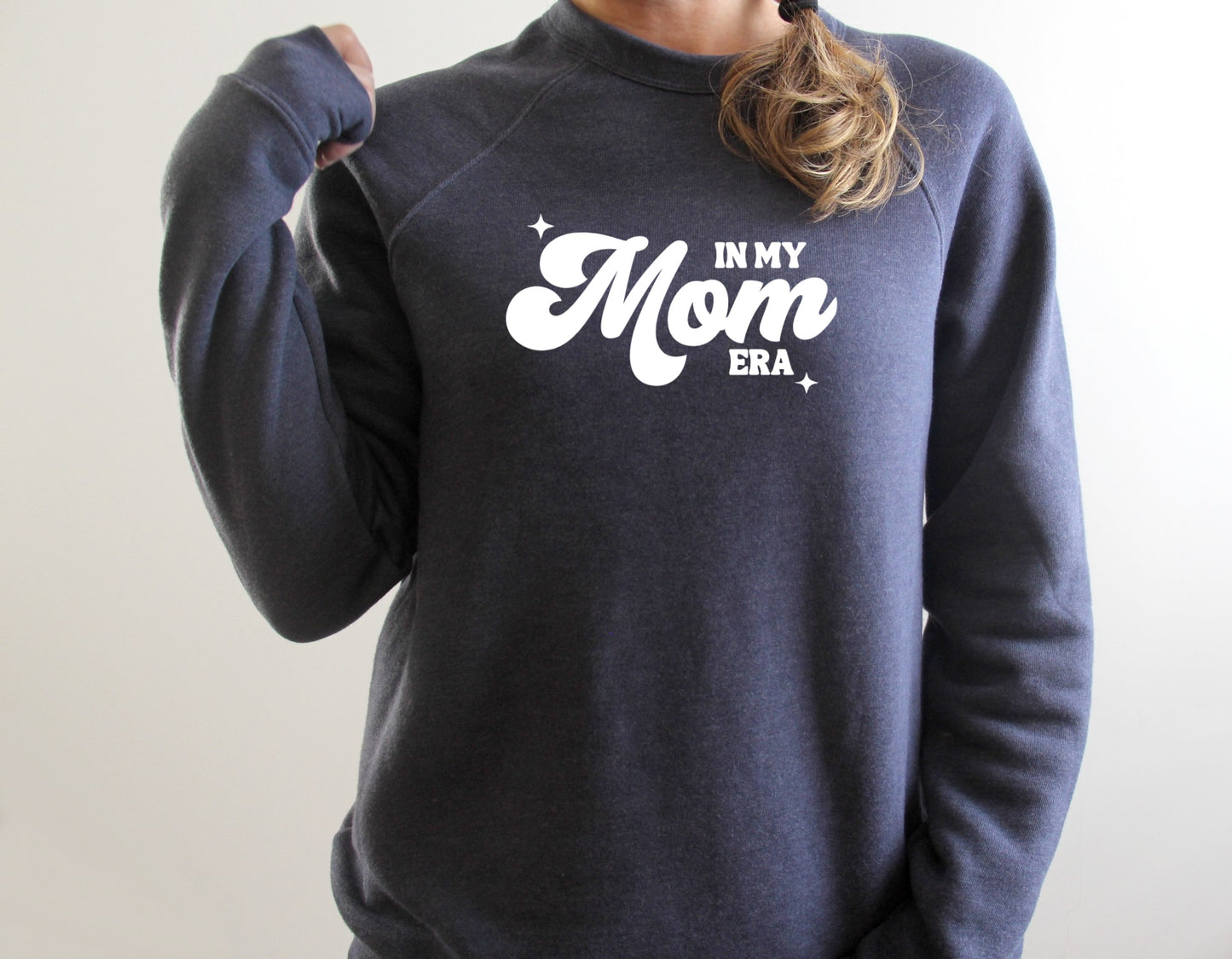 Mom Era Fleece Crewneck