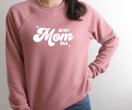 Mom Era Fleece Crewneck