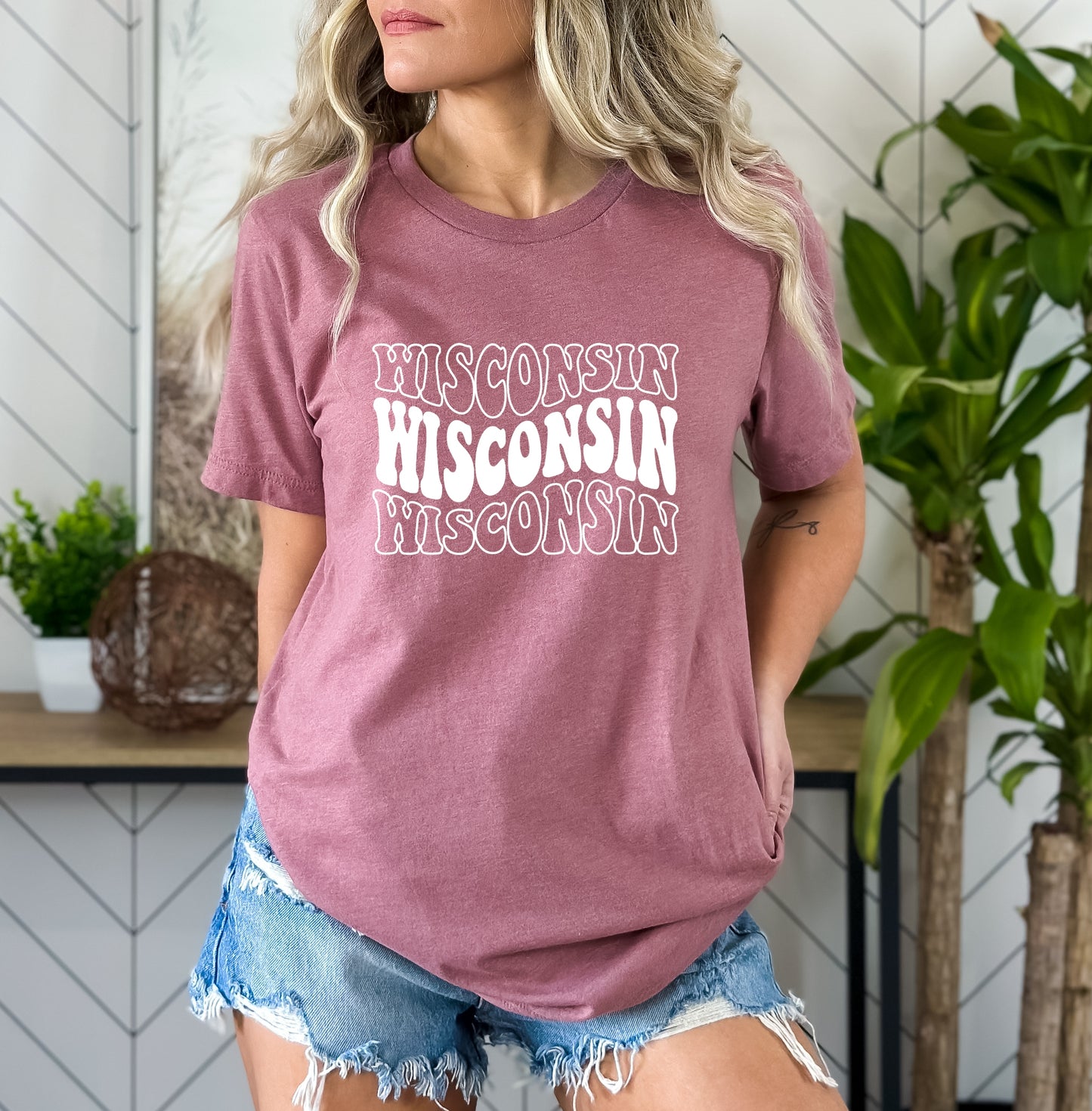 Wisconsin Retro Tee