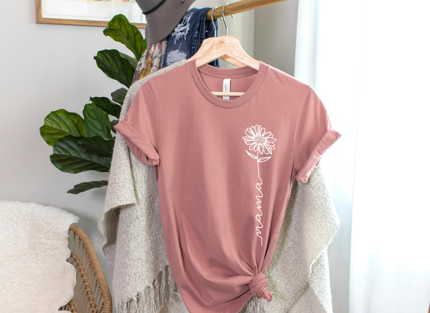 Mama Flower Tee