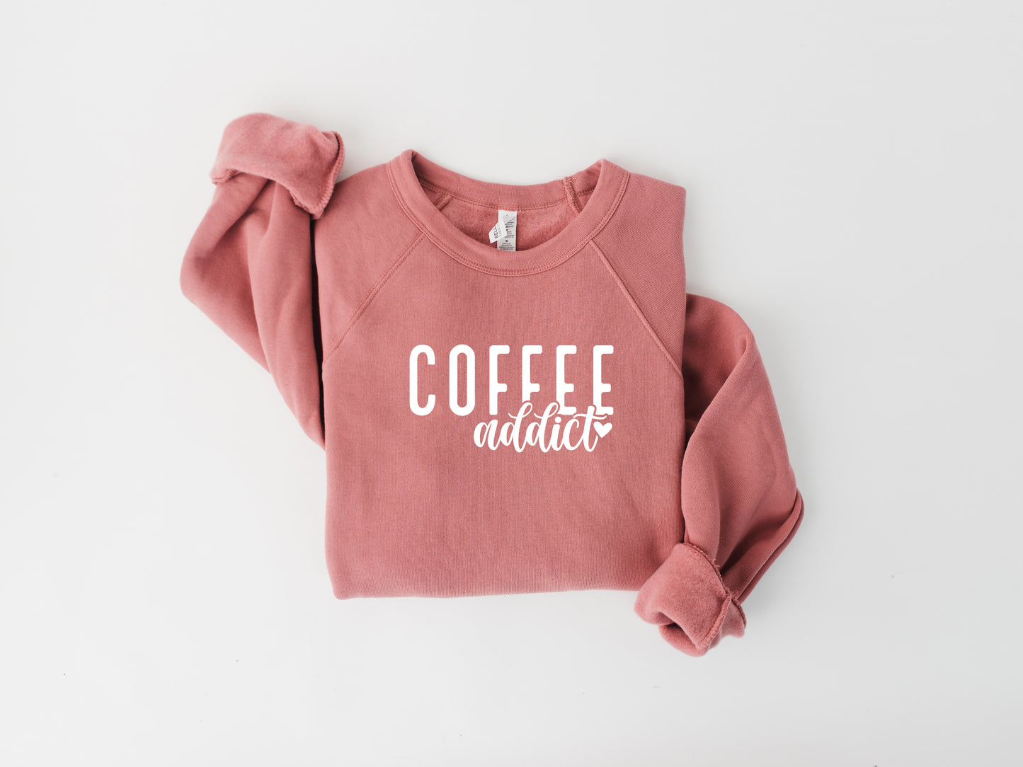 Coffee Addict Fleece Crewneck