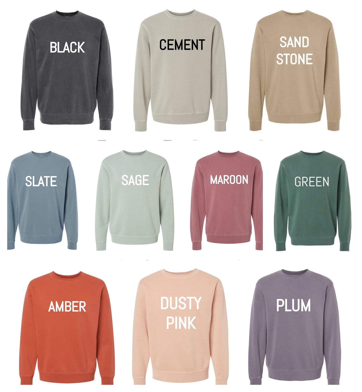 MN Heart Cotton Crewneck