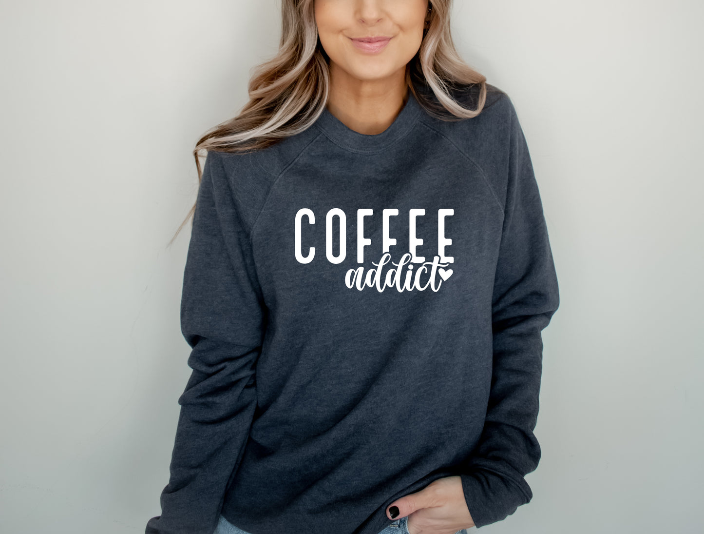 Coffee Addict Fleece Crewneck