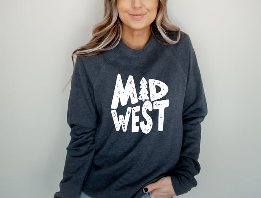 Midwest Pine Fleece Crewneck