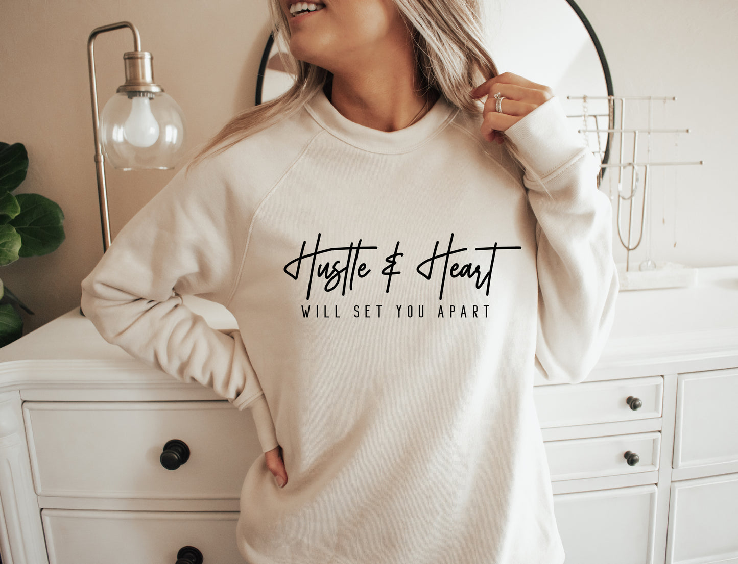 Hustle & Heart Fleece Crewneck