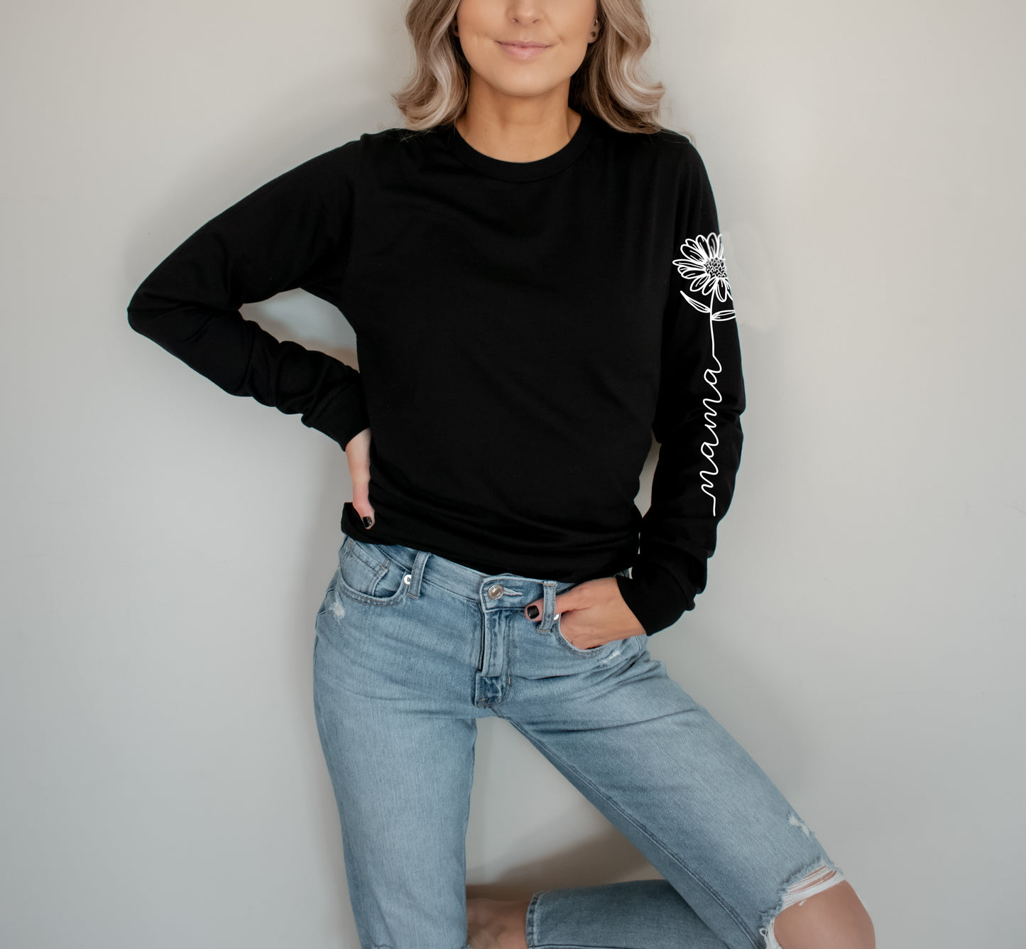 Mama Flower Long Sleeve