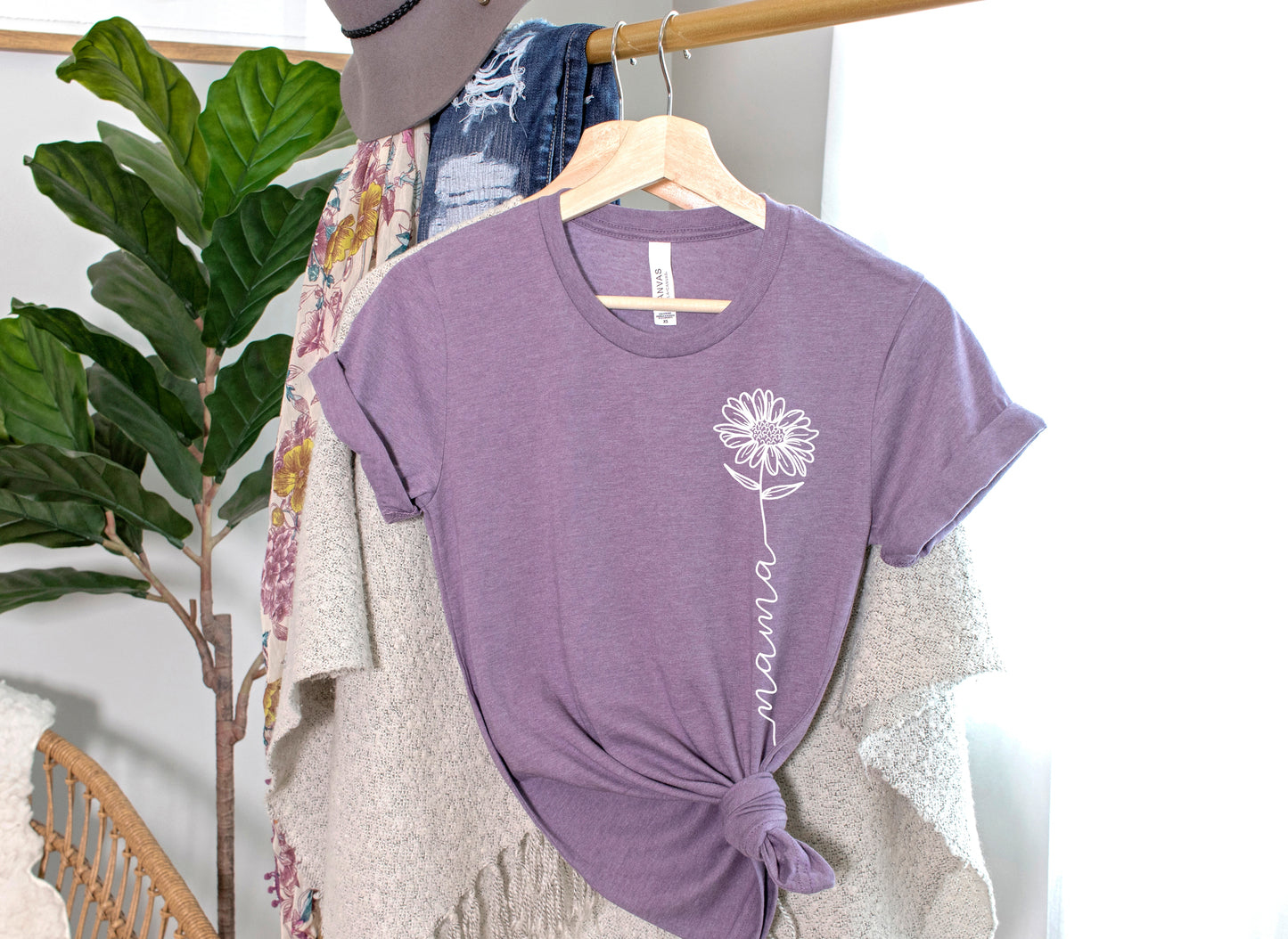 Mama Flower Tee