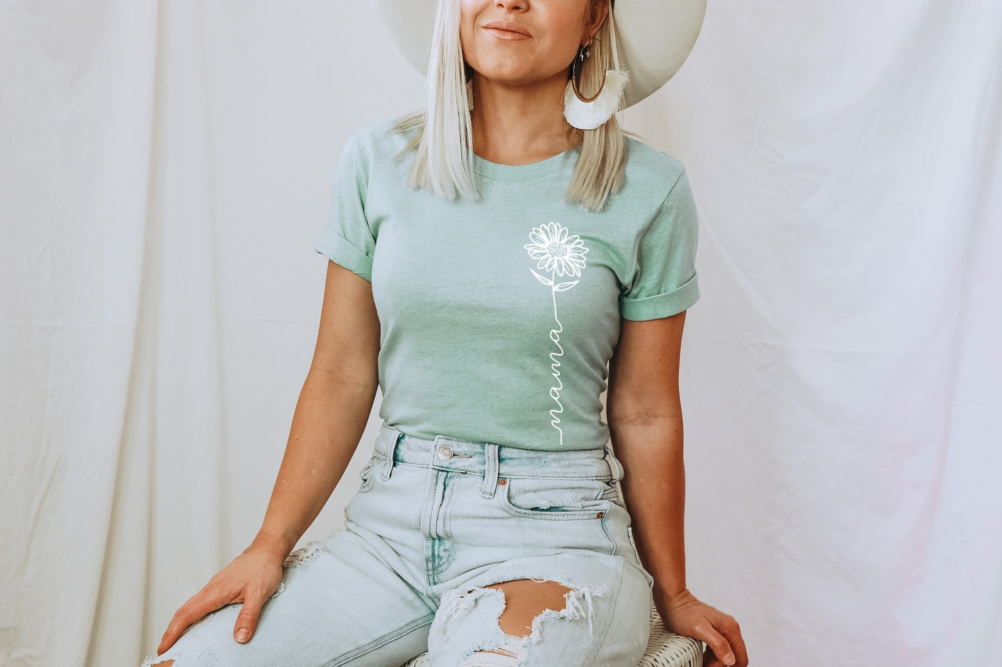 Mama Flower Tee