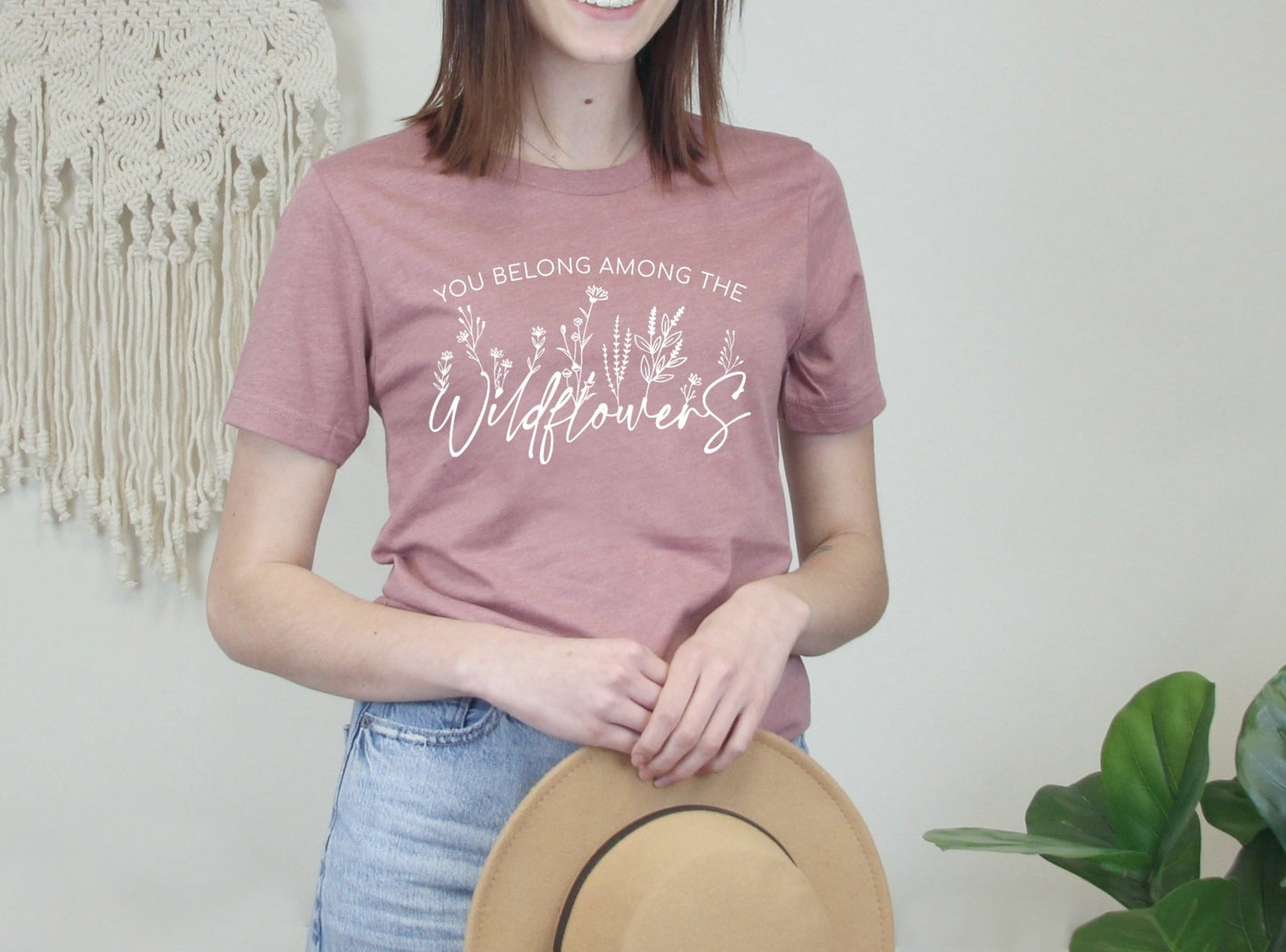 You Belong Among The Wildflowers Tee