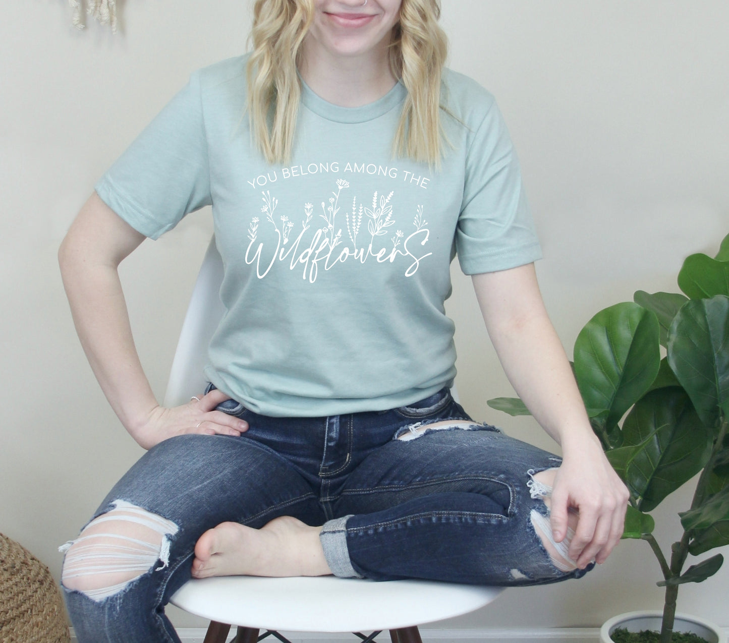 You Belong Among The Wildflowers Tee