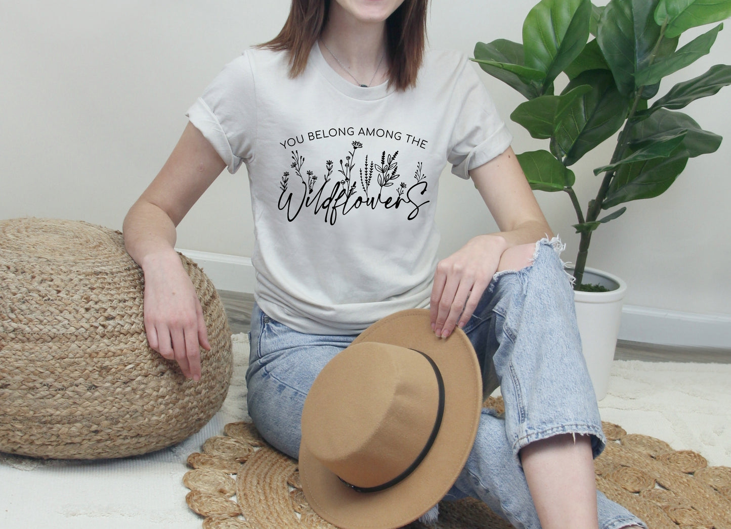 You Belong Among The Wildflowers Tee