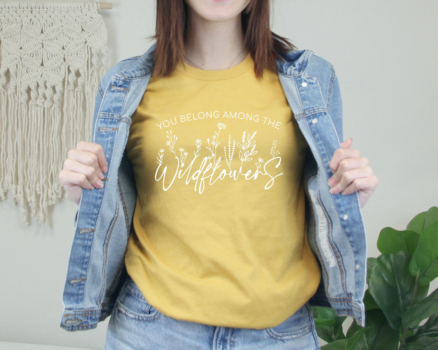 You Belong Among The Wildflowers Tee