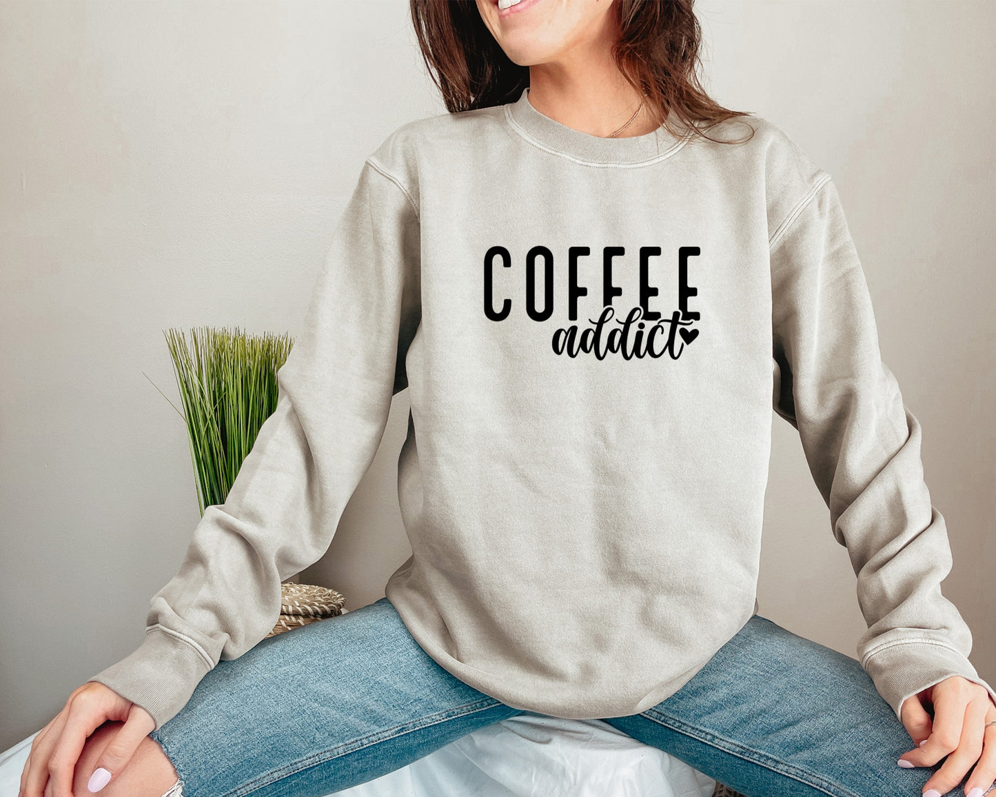 Coffee Addict Crewneck