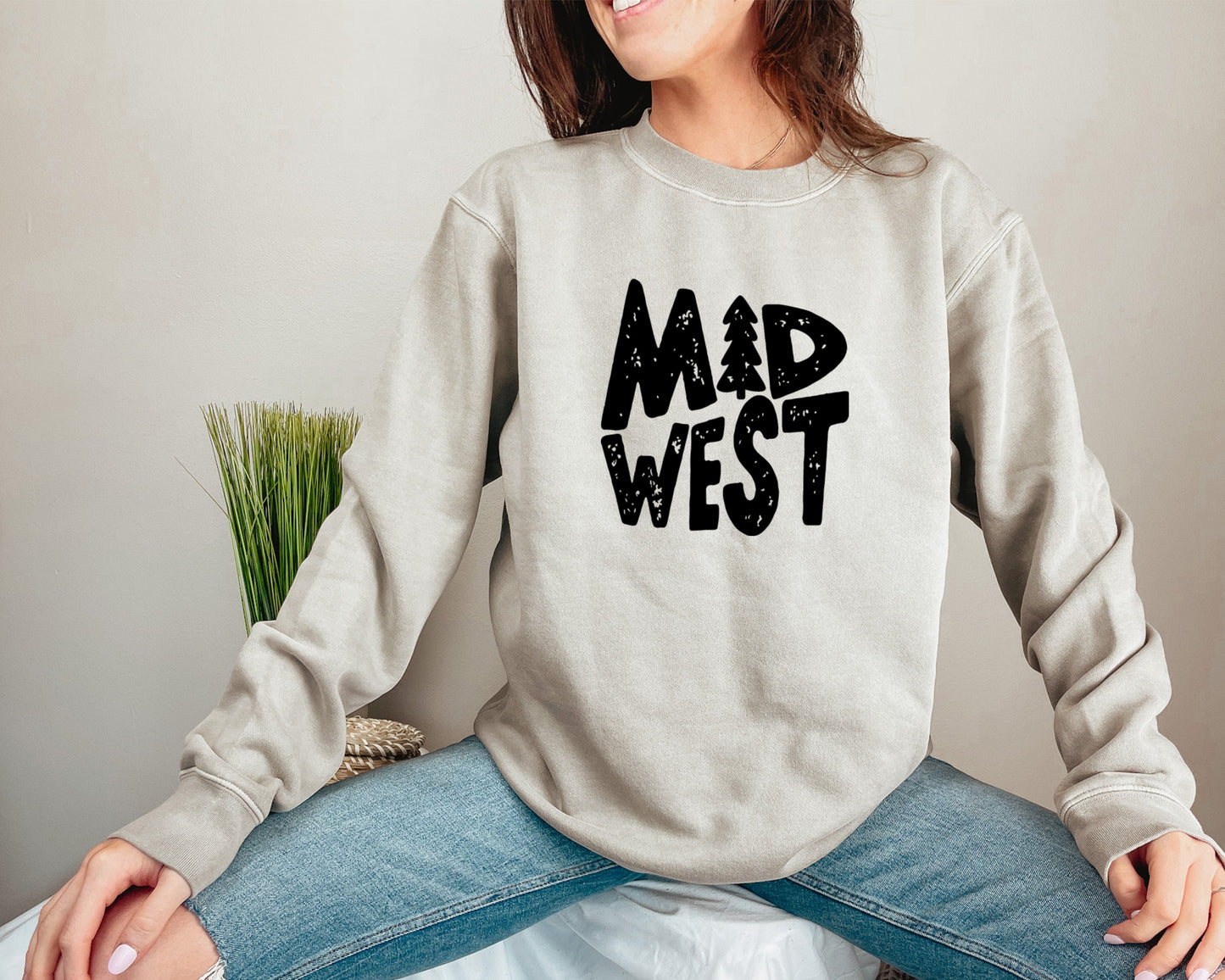Midwest Pine Crewneck