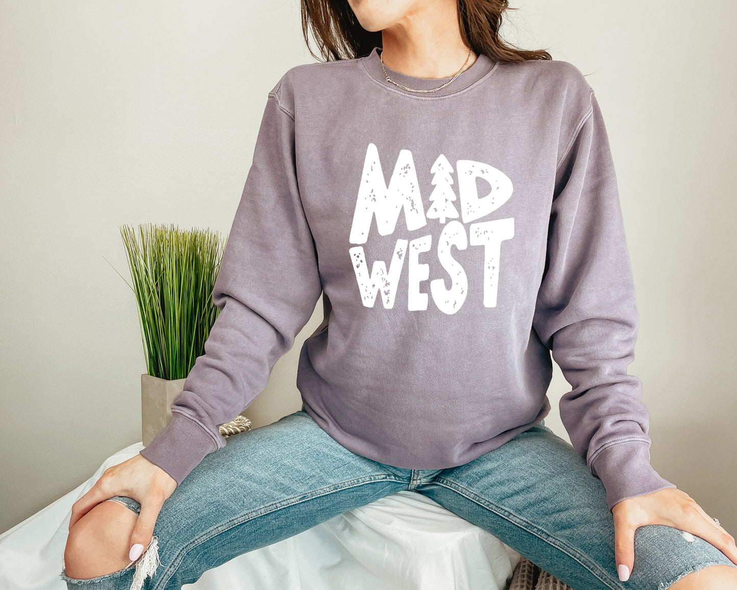 Midwest Pine Crewneck