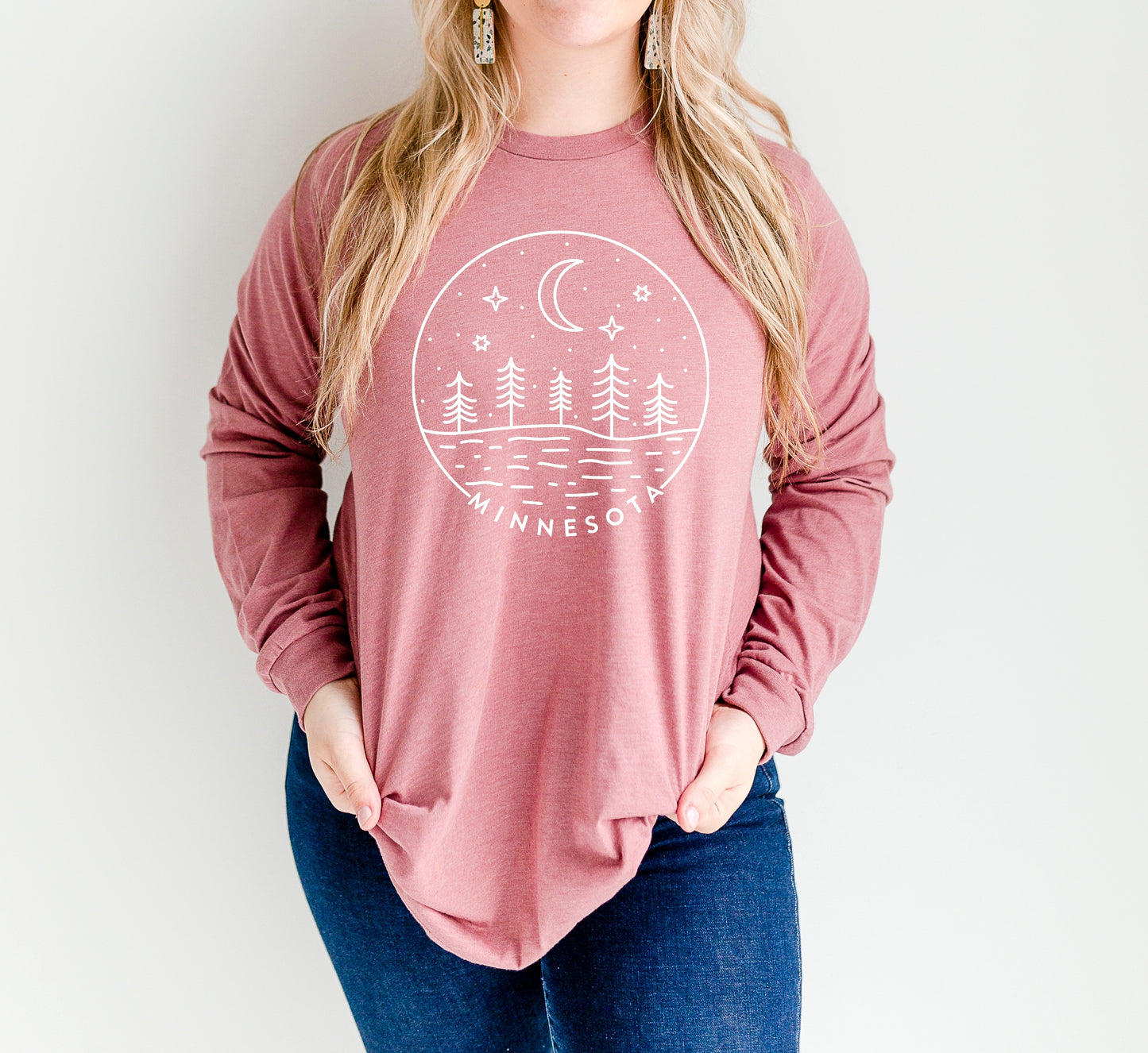 Minnesota Night Long Sleeve Tee