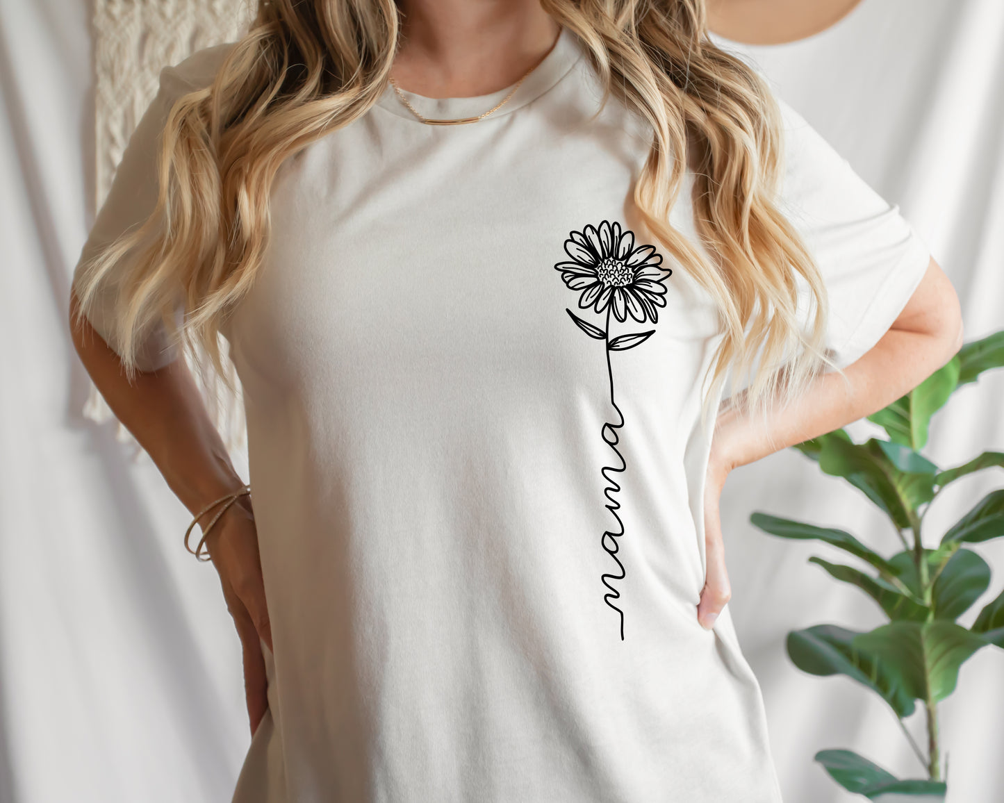Mama Flower Tee