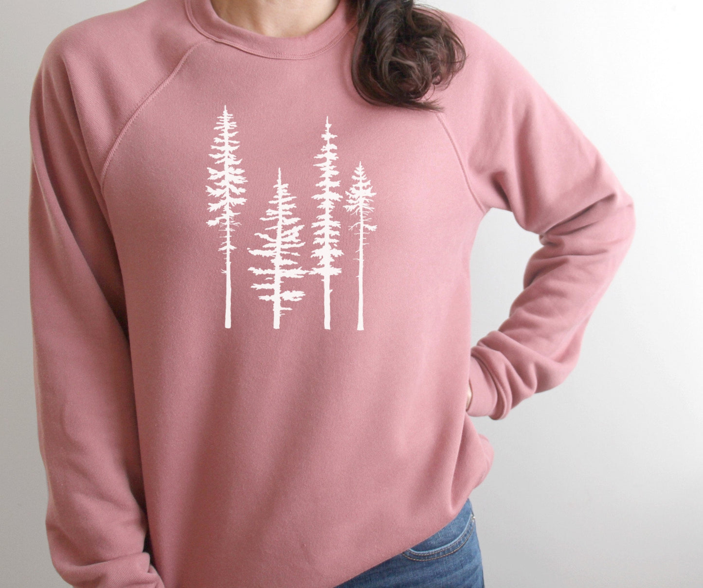 Pine Tree Crew Sweatshirt