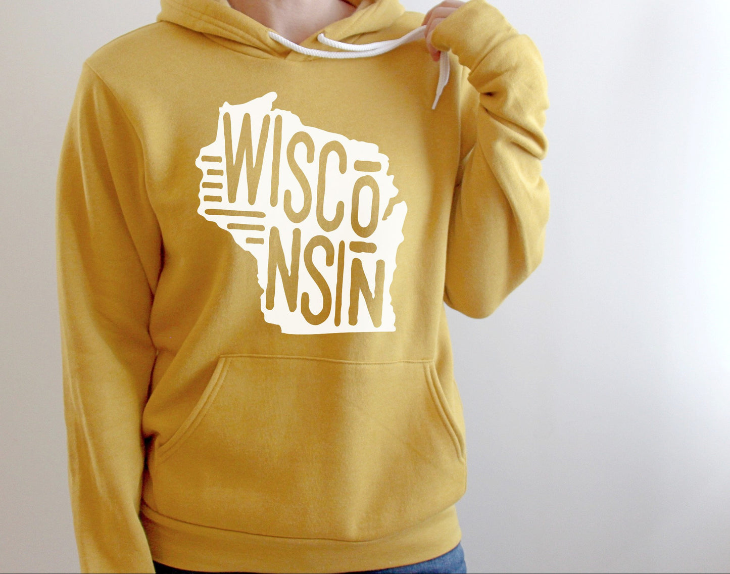 Wisconsin State Hooded Sweatshirt