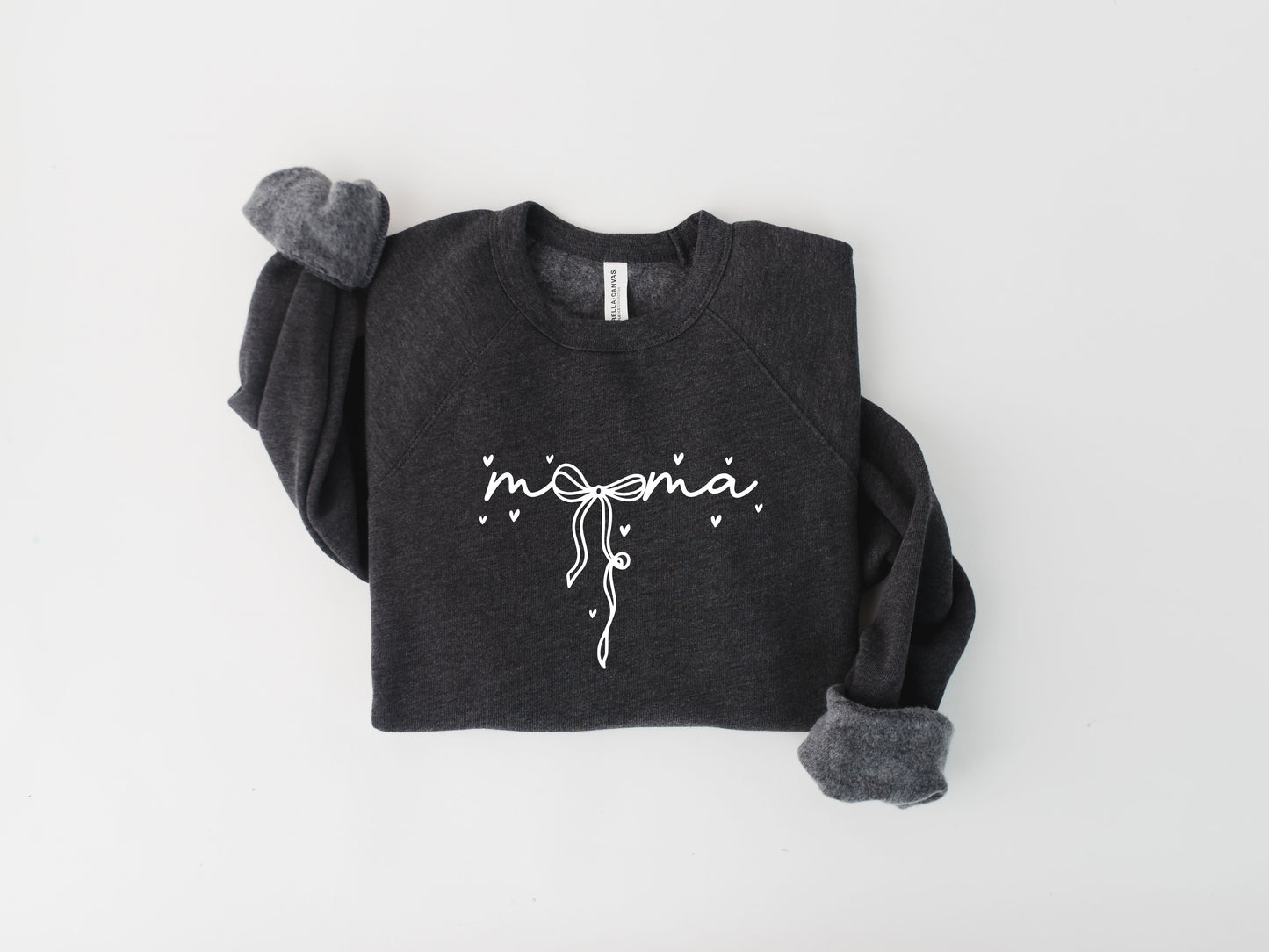 Mama Bow Fleece Crew (Matching Mini Bow Design in Baby Section)