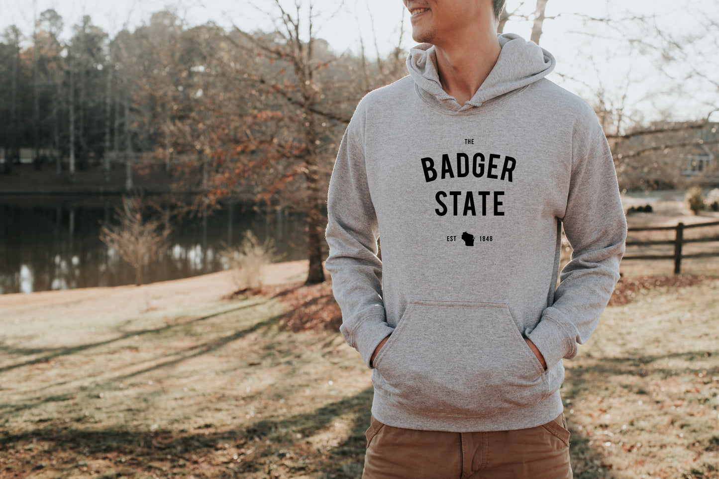 Badger State Men's Hoodie