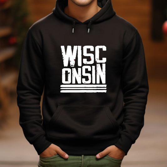 Wisc-onsin Men's Hoodie