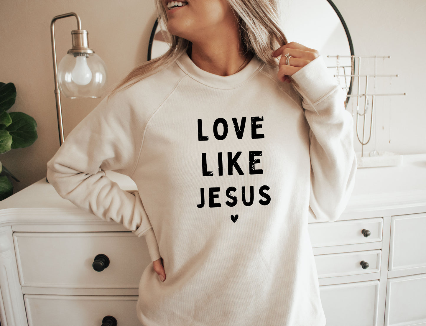 Love Like Jesus Fleece Crewneck