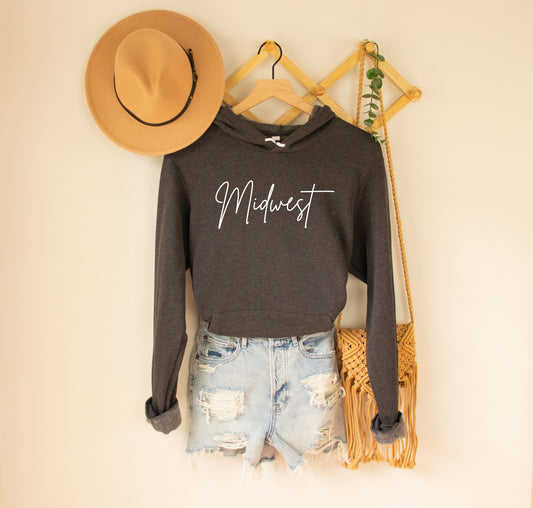 Midwest Cursive Fleece Hoodie