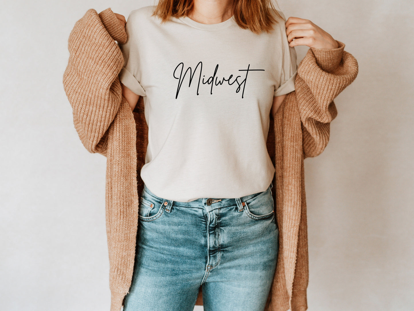 Midwest Cursive Tee
