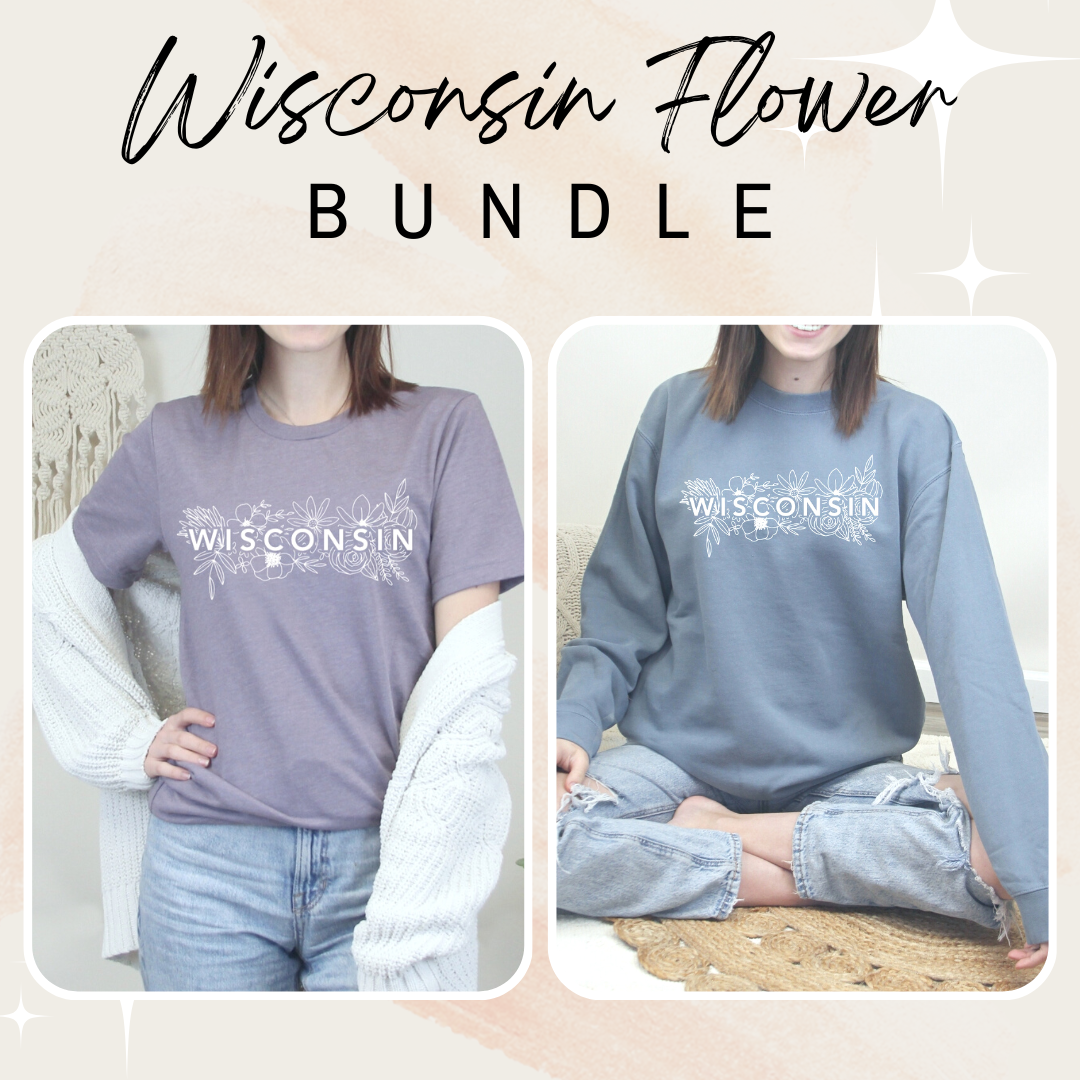 Wisconsin Flowers Bundle
