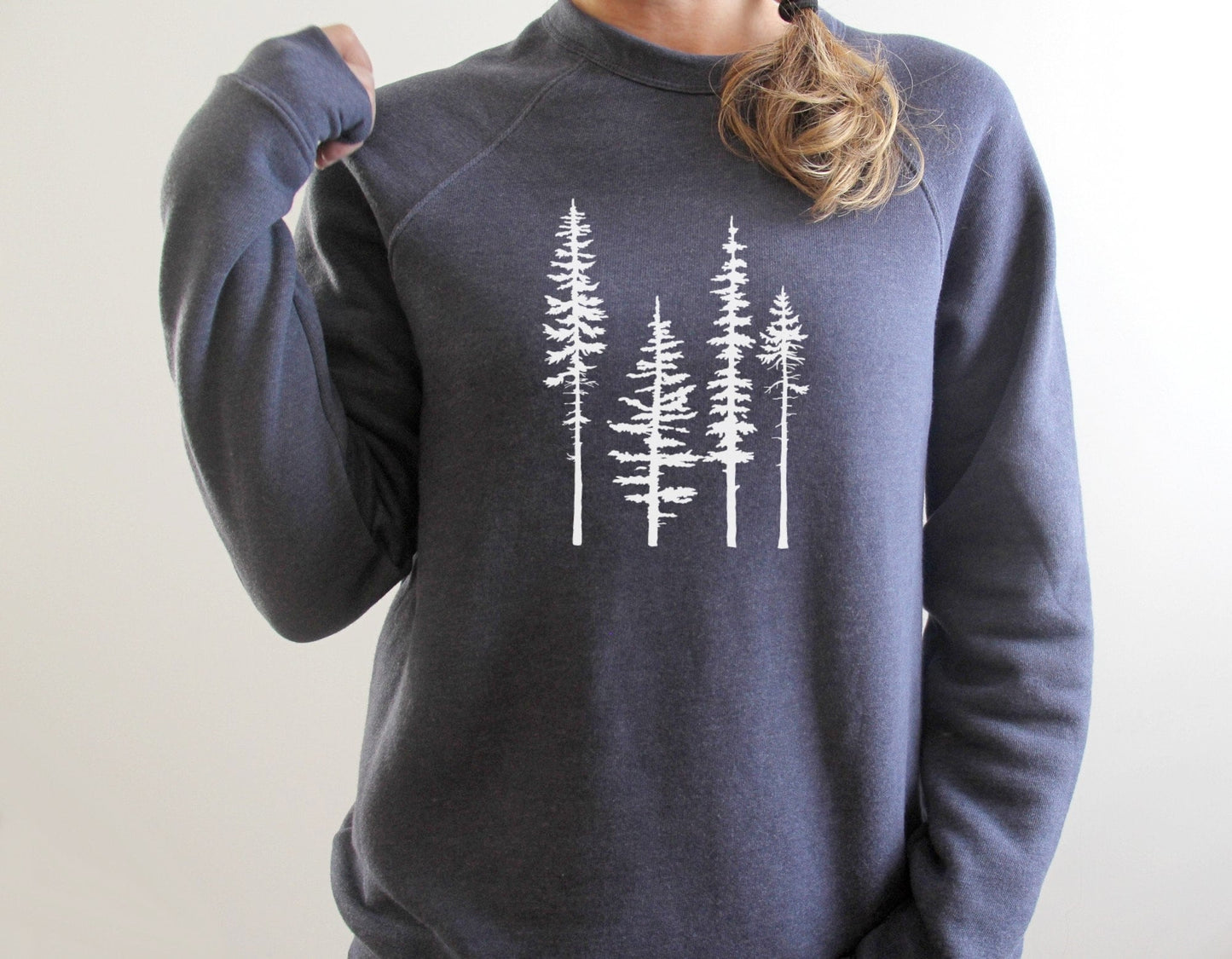 Pine Tree Crew Sweatshirt